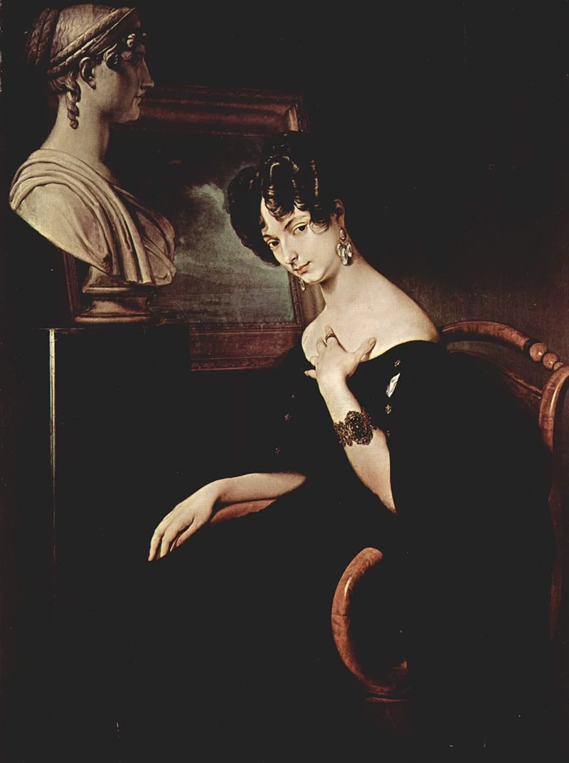 Ritratto di Cristina Belgioioso - Trivulzio, 1832